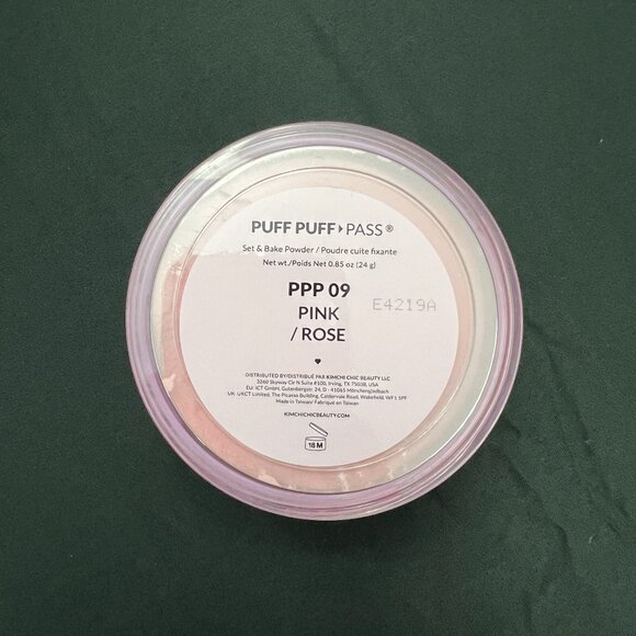 KimChi Chic - PUFF PUFF PASS SET & BAKE POWDER - 09 Pink - Picture 2 of 4